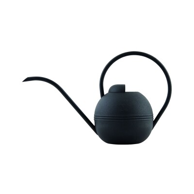 Watering can, Plant, Black