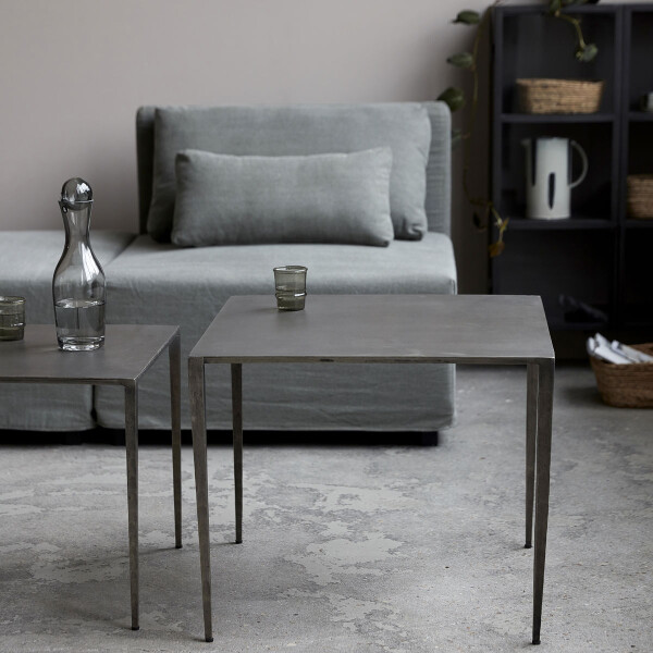 Side table, Ranchi, Antique grey