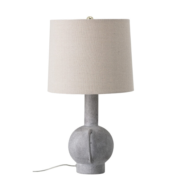 Kean Table lamp, Grey, Terracotta