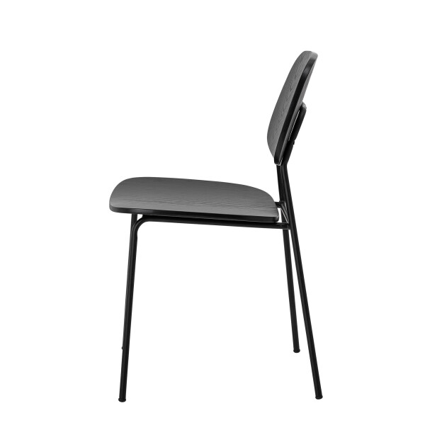 Monza Dining Chair, Black, Plywood