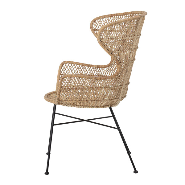 Oudon Lounge Chair, Nature, Rattan