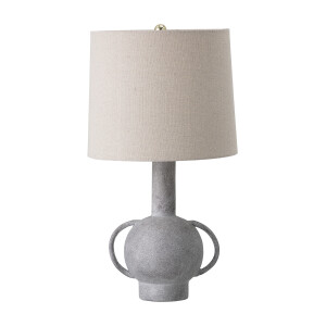 Kean Table lamp, Grey, Terracotta