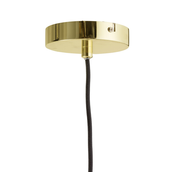 Munir Pendant Lamp, Gold, Metal