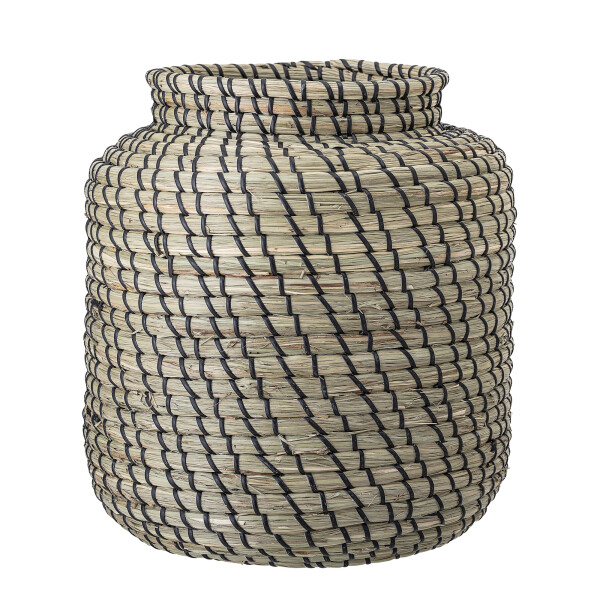 Minte Basket, Black, Seagrass